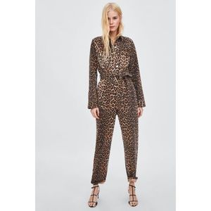Super Rad Leopard Print Jumpsuit